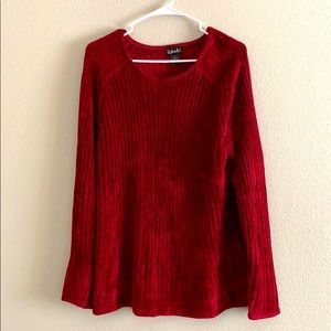 Red sweater